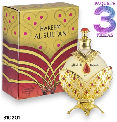 310201 Khadlaj Hareem Sultan Gold 1.18 oz