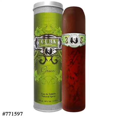 771597 CUBA GREEN 3.3 OZ EDT SPR