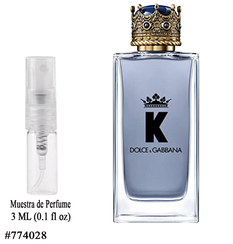 Dolce & Gabbana K Eau De Toilette Spray para hombre 3.3 onzas, limpio