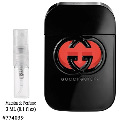 774039 GUCCI GUILTY BLACK 3 ML EAU DE TOILETTE