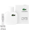 774121 LACOSTE EAU DE LACOSTE L12.12 BLANC 3.3