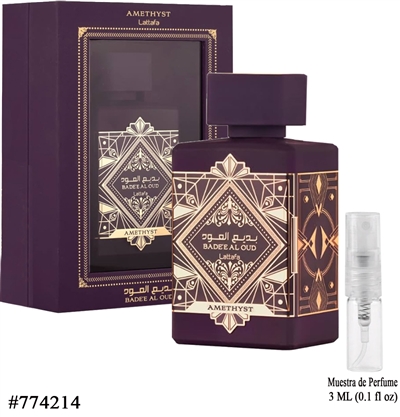 774214 LATTAFA BADEE AL OUD AMETHYSTE 3.4 OZ