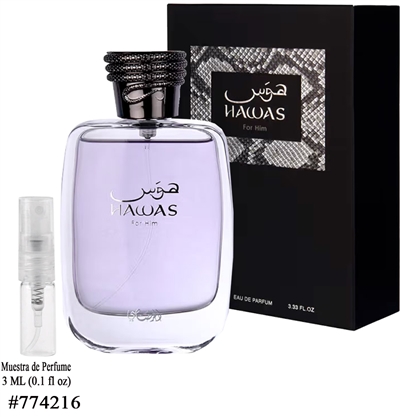 774216 RASASI HAWAS 3.33 OZ EAU DE PARFUM