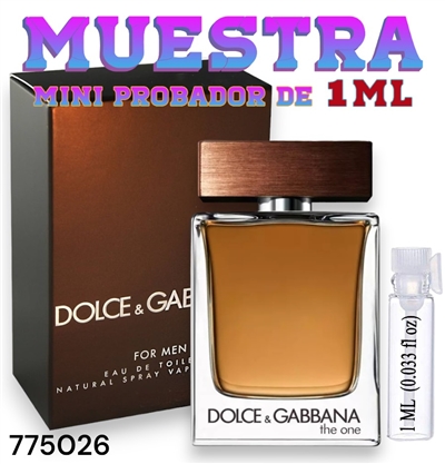 775026 DOLCE GABBANA THE ONE 1.0 ML