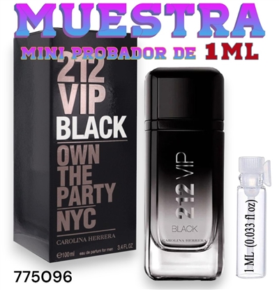 775096 212 VIP BLACK 3.4 OZ