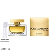 775111 DOLCE GABBANA THE ONE 2.5 OZ