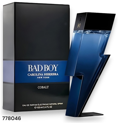 778046 Carolina Herrera Bad Boy Cobalt 3.4 Oz