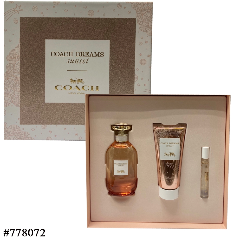 Coach sunset discount dreams gift set