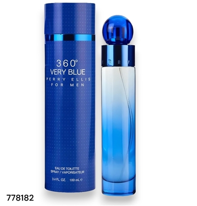 778182 Perry Ellis 360 Very Blue 3.4 oz