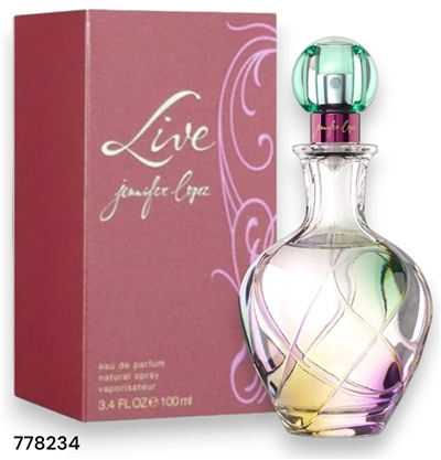 778234 J LO Live Jennifer Lopez 3.4 oz