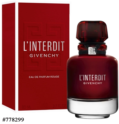 778299 GIVENCHY L'INTERDIT ROUGE 2.7 OZ