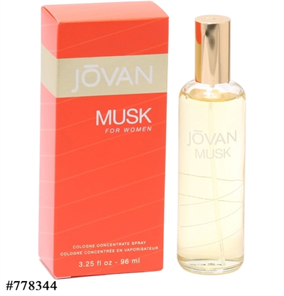 778344 Jovan Musk Concentrate 3.25 oz Edc