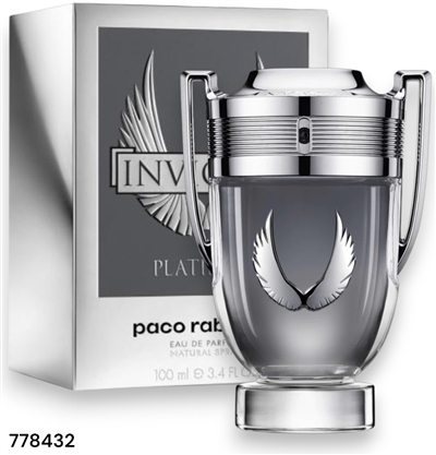 778432 PACO RABANNE INVICTUS PLATINUM 3.4 OZ