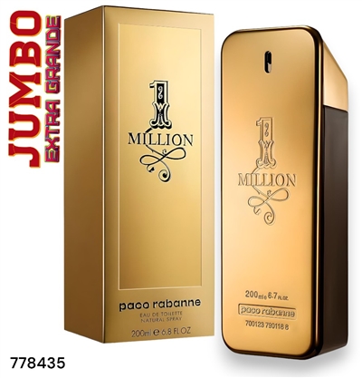 778435 PACO RABANNE 1 MILLION 6.7 OZ EDT