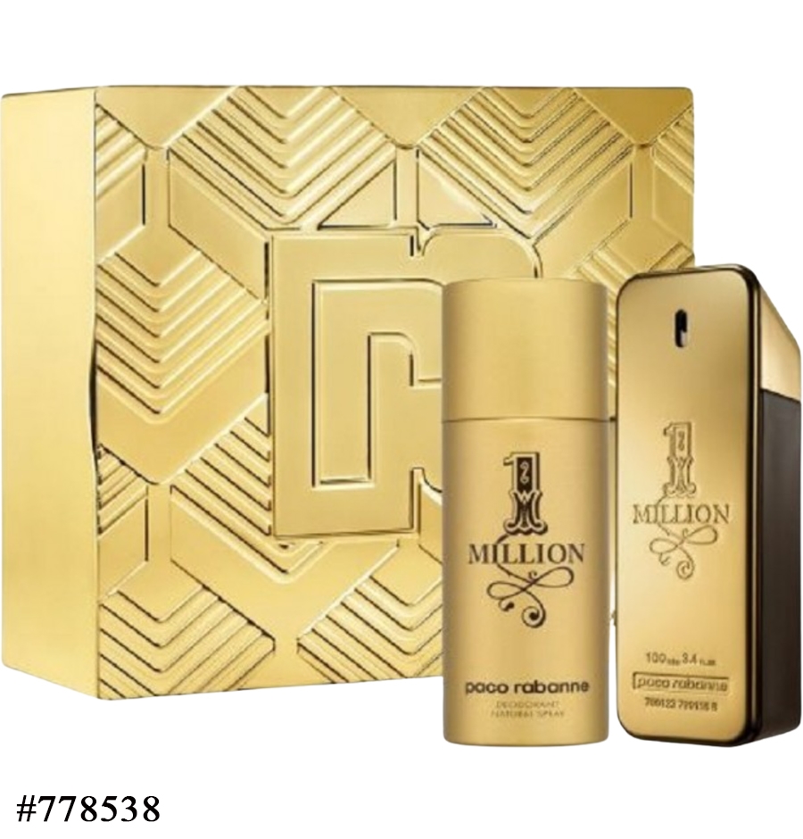 Paco Rabanne 1 Million Deodorant Spray for Men 3349668530502 - Fragrances &  Beauty, 1 Million - Jomashop