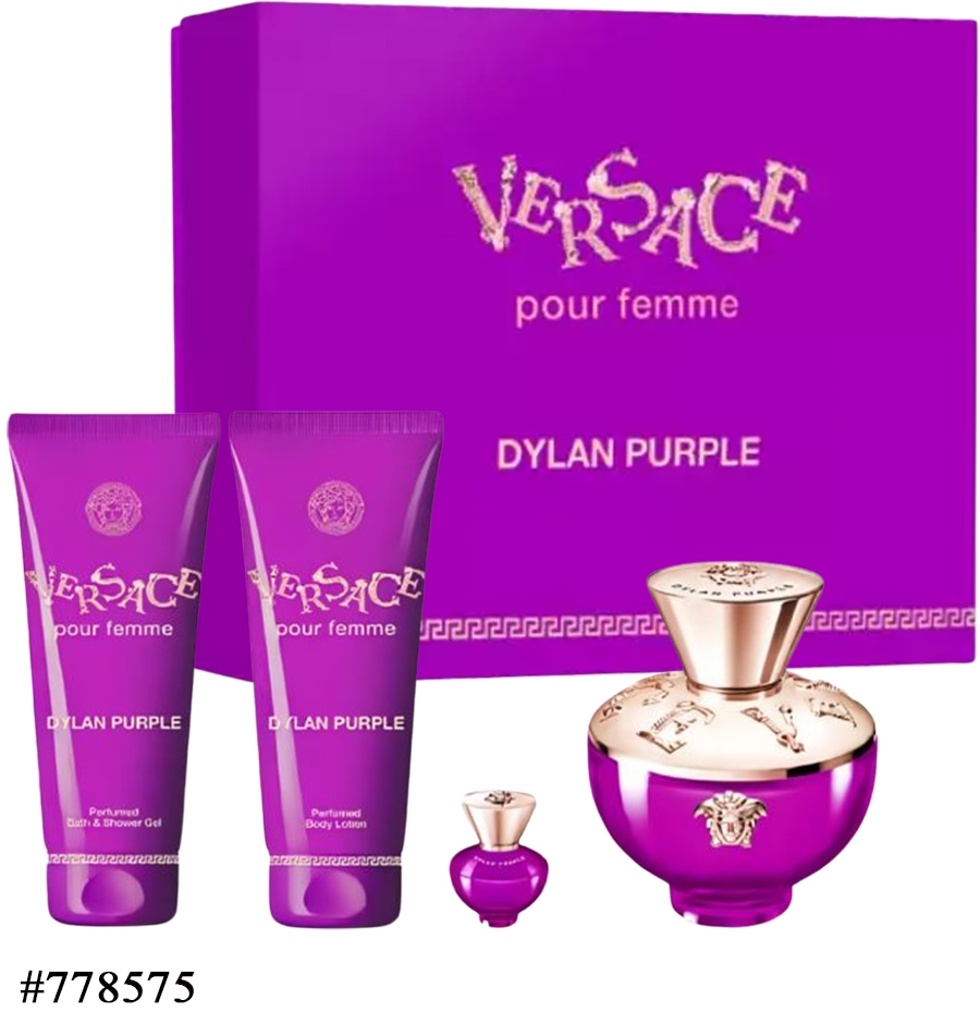 Dylan purple discount versace gift set