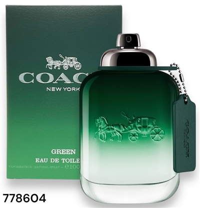 778604 Coach Green 3.4 oz Edt Spray for Men