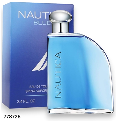 778726 NAUTICA BLUE 3.4 OZ EDT SPRAY FOR MEN