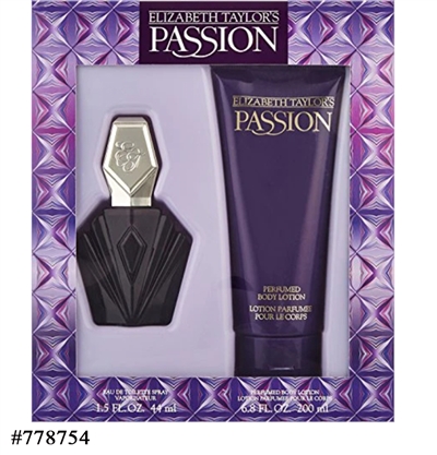 778754 ELIZABETH TAYLOR PASSION 2.5 OZ