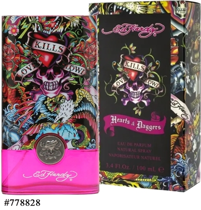 778828 ED HARDY HEARTS DAGGERS 3.4 OZ