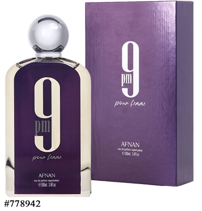 778942 AFNAN 9PM 3.4 OZ EAU DE PARFUM