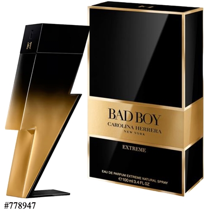 778947 CAROLINA HERRERA BAD BOY EXTREME 3.4 OZ