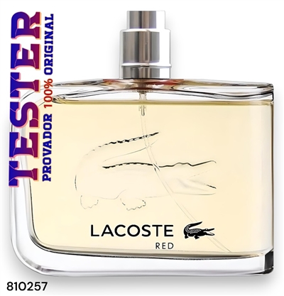 810257 LACOSTE RED 4.2 OZ EAU DE TOILETTE