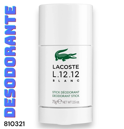 810321 LACOSTE EAU DE BLANC 2.4 OZ