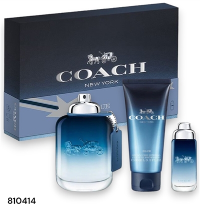 810414 COACH BLUE 3.3 OZ EAU DE TOILETTE