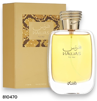 810470 Rasasi Hawas 3.4 OZ EAU DE PARFUM SPRAY