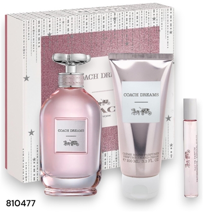 810477 Coach Dreams 3PC GIFT SET 3.0 oz