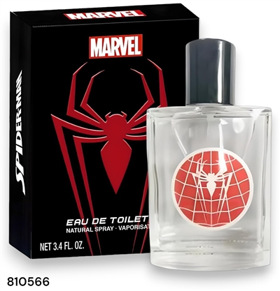 810566 MARVEL SPIDER-MAN BLACK 3.4 OZ