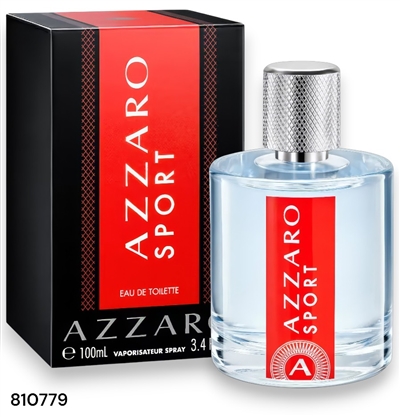 810779 Azzaro Sport 3.4 OZ EAU DE TOILETTE